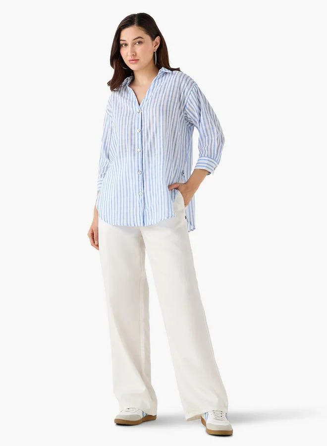 لي كوبر Lee Cooper Shirt with Stripes